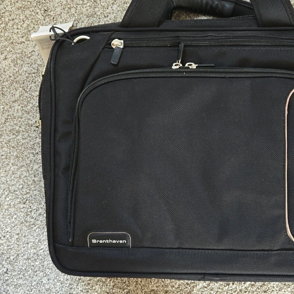 NWT Laptop Computer Bag Black Office Bag
